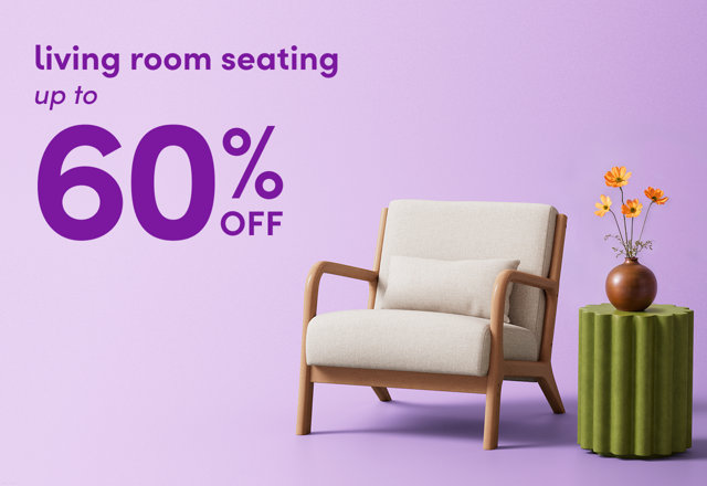 living room seating clearance
